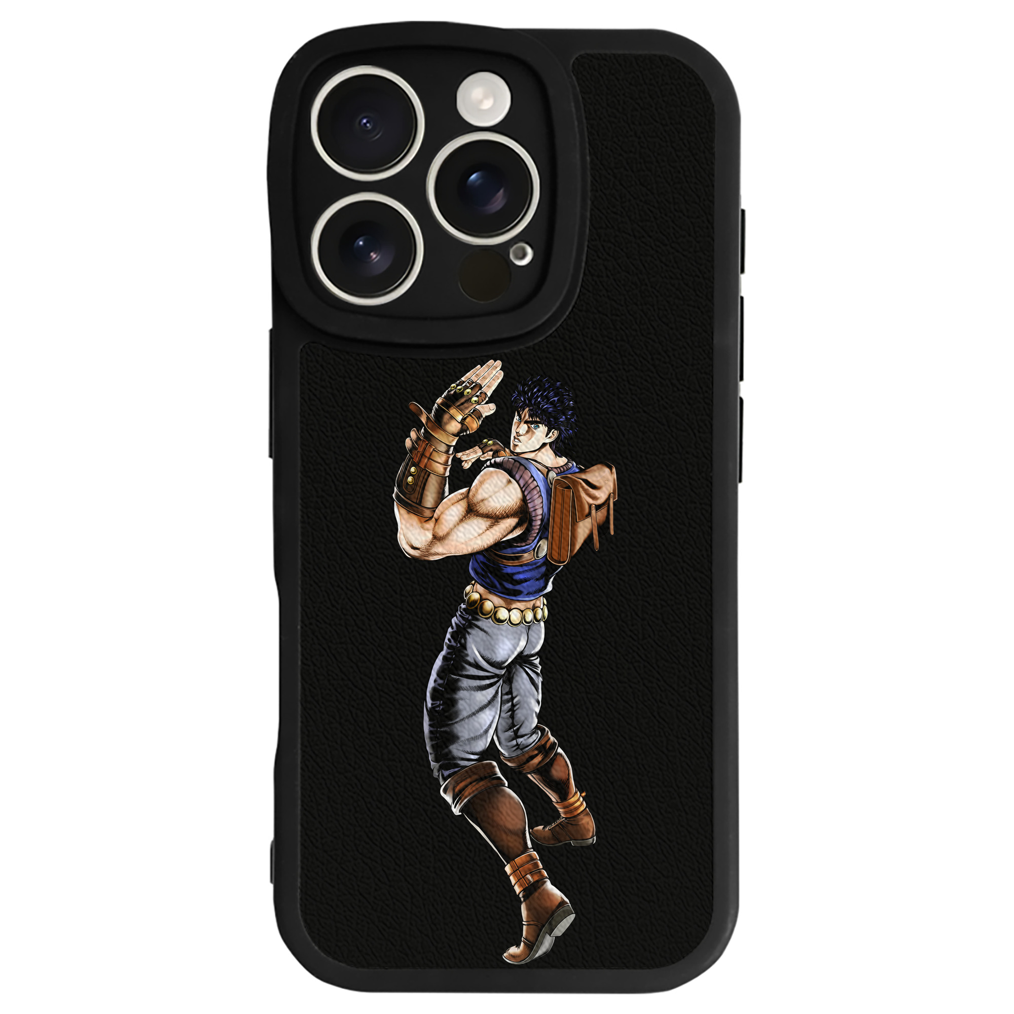 （画像用） ジョジョの奇妙な冒険 /ジョナサン?ジョースター JoJo's Bizarre Adventure Jonathan Joestar 【iPhone 16シリーズ対応】シリコンスマホケース（レザー調） 材質：シリコン